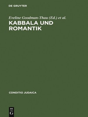 cover image of Kabbala und Romantik